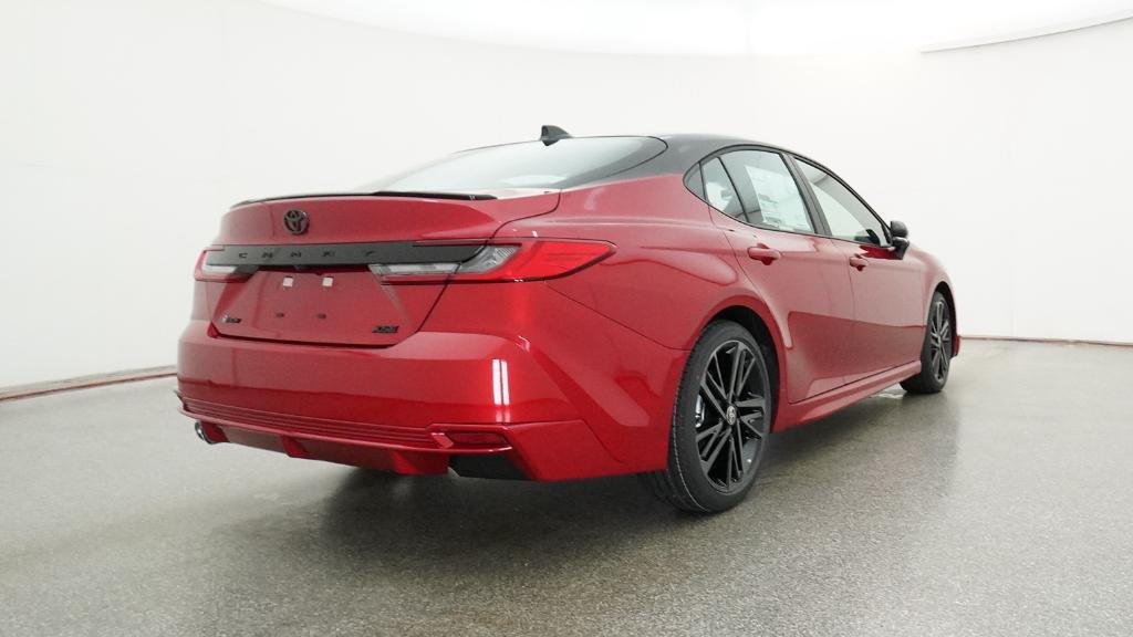 New 2026 Supersonic Red with Midnight Black Metallic roof Toyota XSE image 52