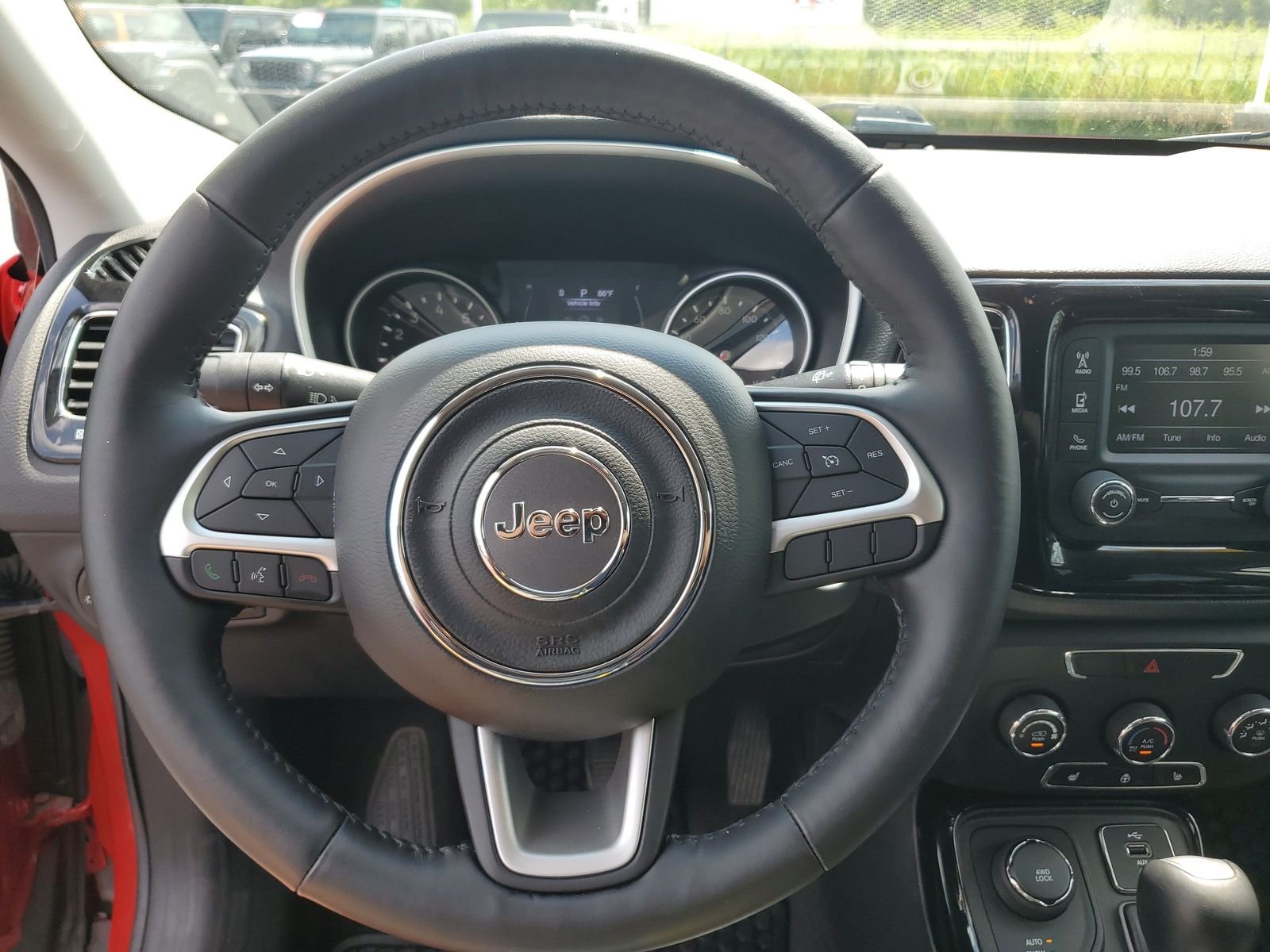 Certified Used 2018 Red Jeep Latitude image 16