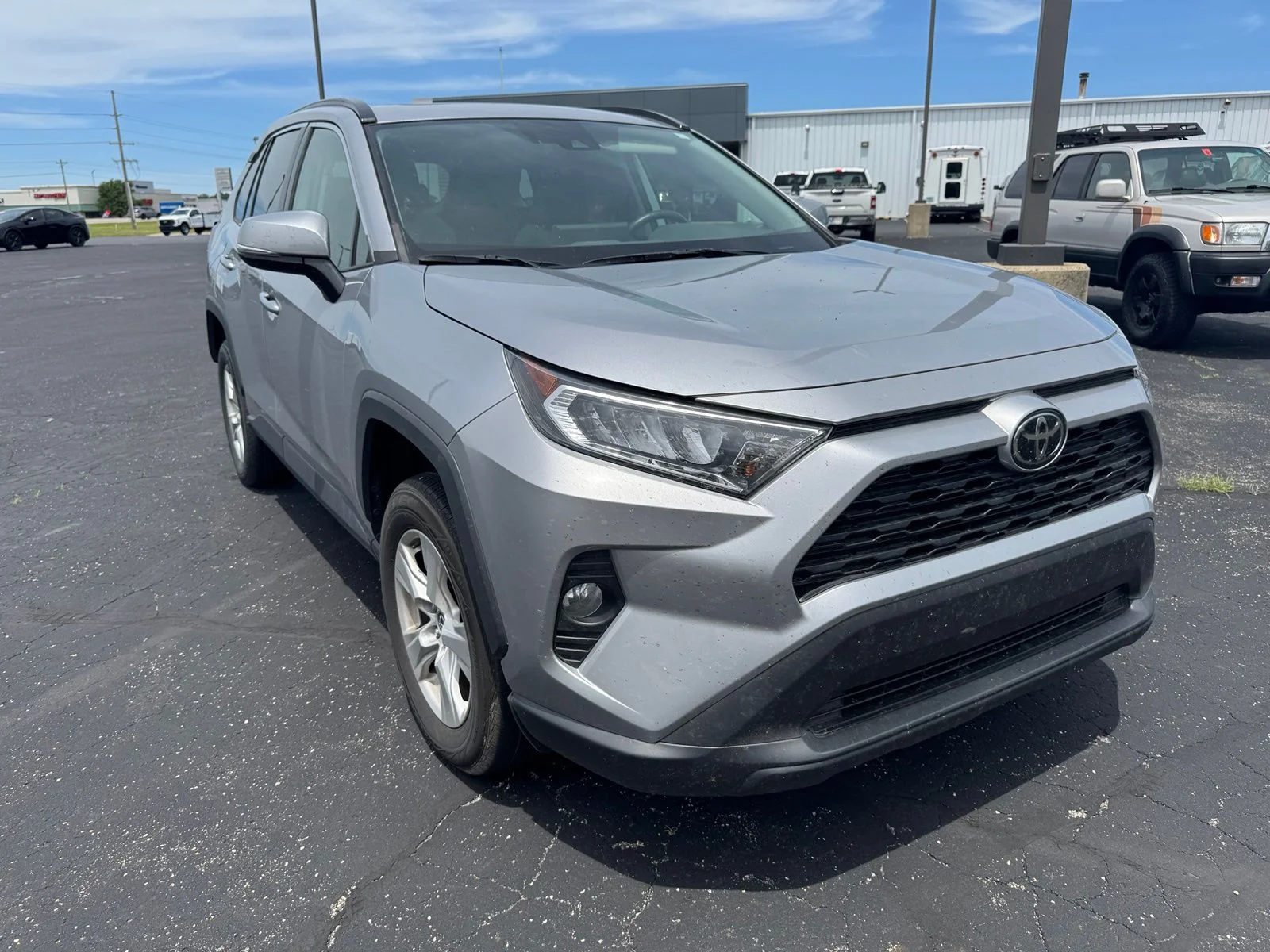 Used 2021 Silver Toyota XLE image 1