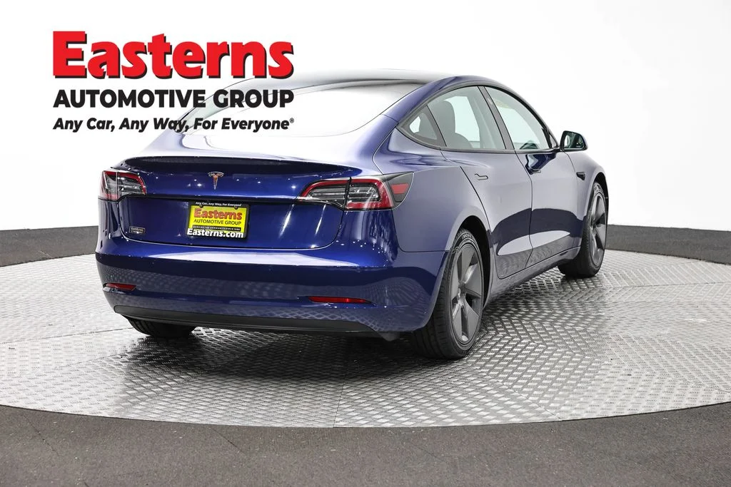 Used 2021 Blue Tesla Standard Range Plus image 5