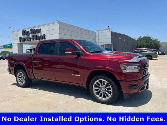 Used 2019 Delmonico Red Pearlcoat Ram Laramie image 3