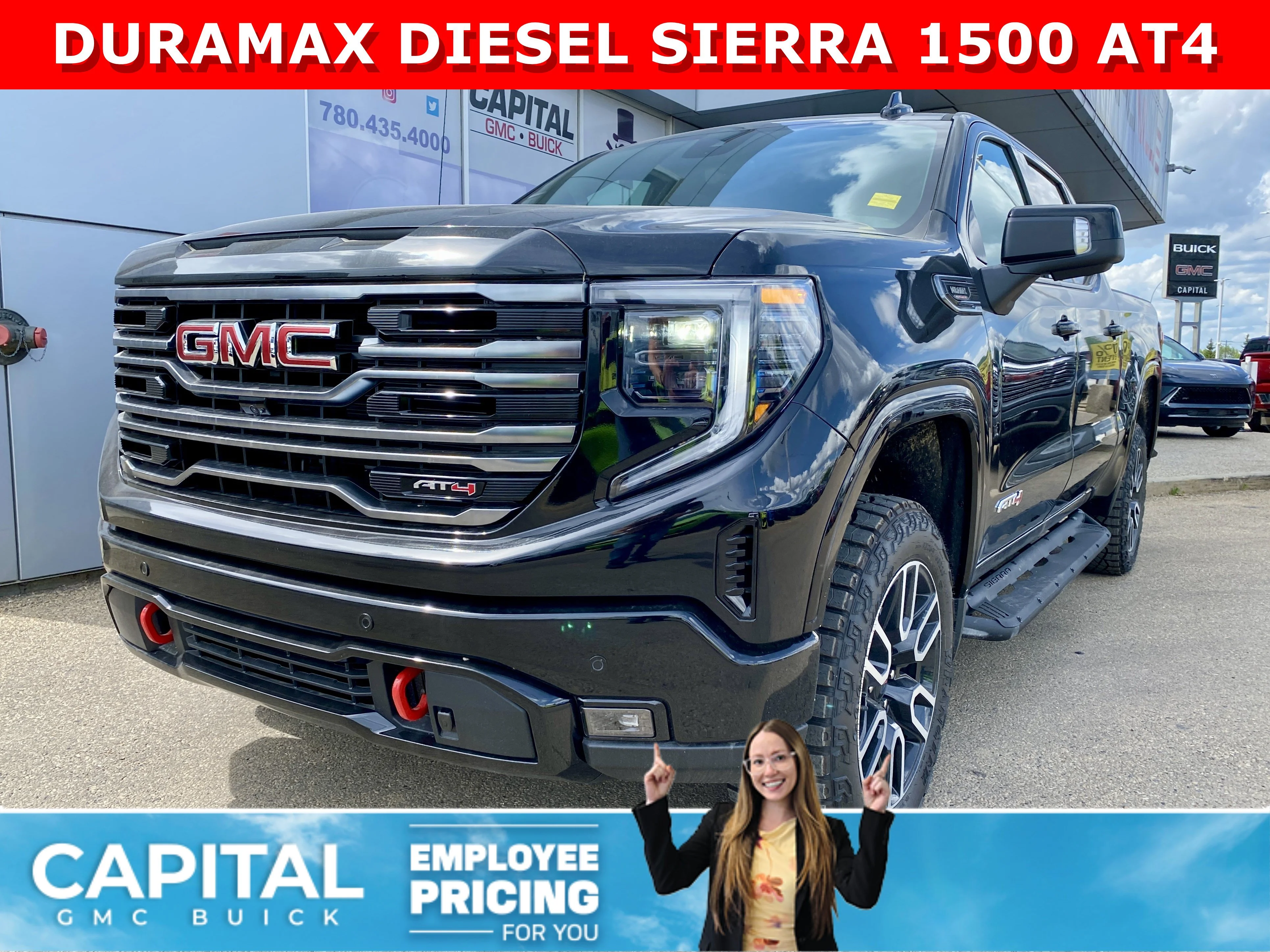 New 2026 ONYX BLACK GMC AT4 image 1