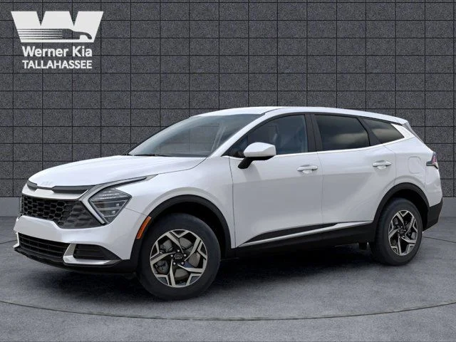 New 2025 Snow White Pearl Kia LX image 3