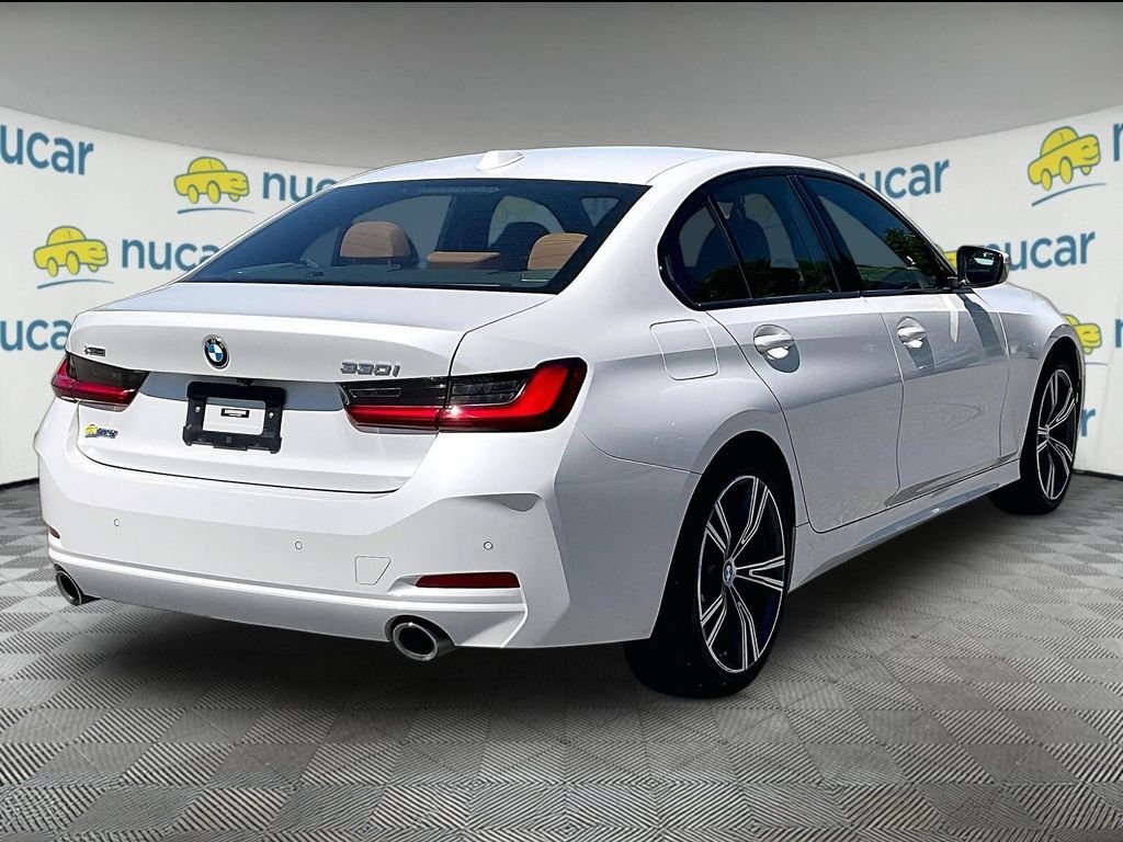 Used 2023 Mineral White Metallic BMW 330i xDrive image 6