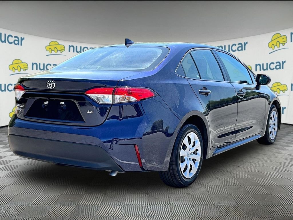 Used 2024 Blue Toyota LE image 6