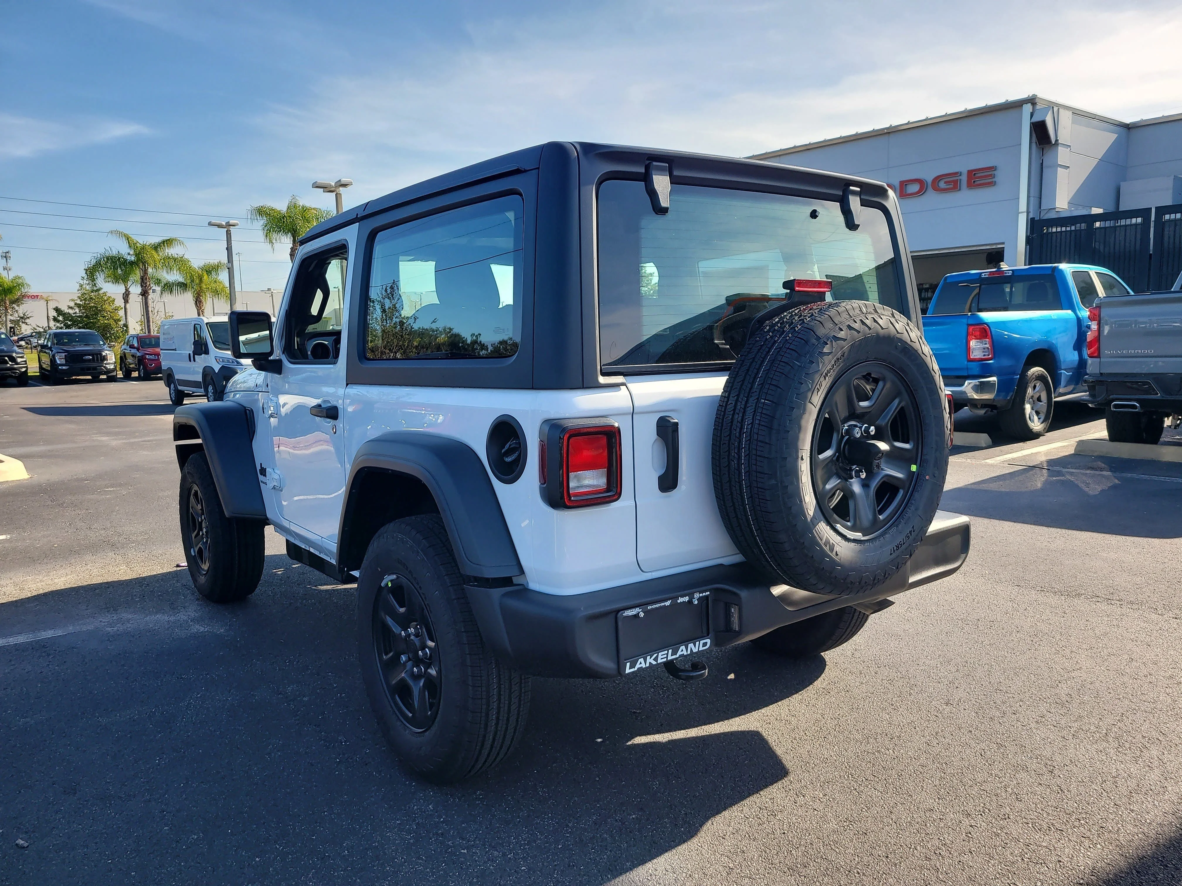 New 2026 Bright White Clearcoat Jeep Sport image 8
