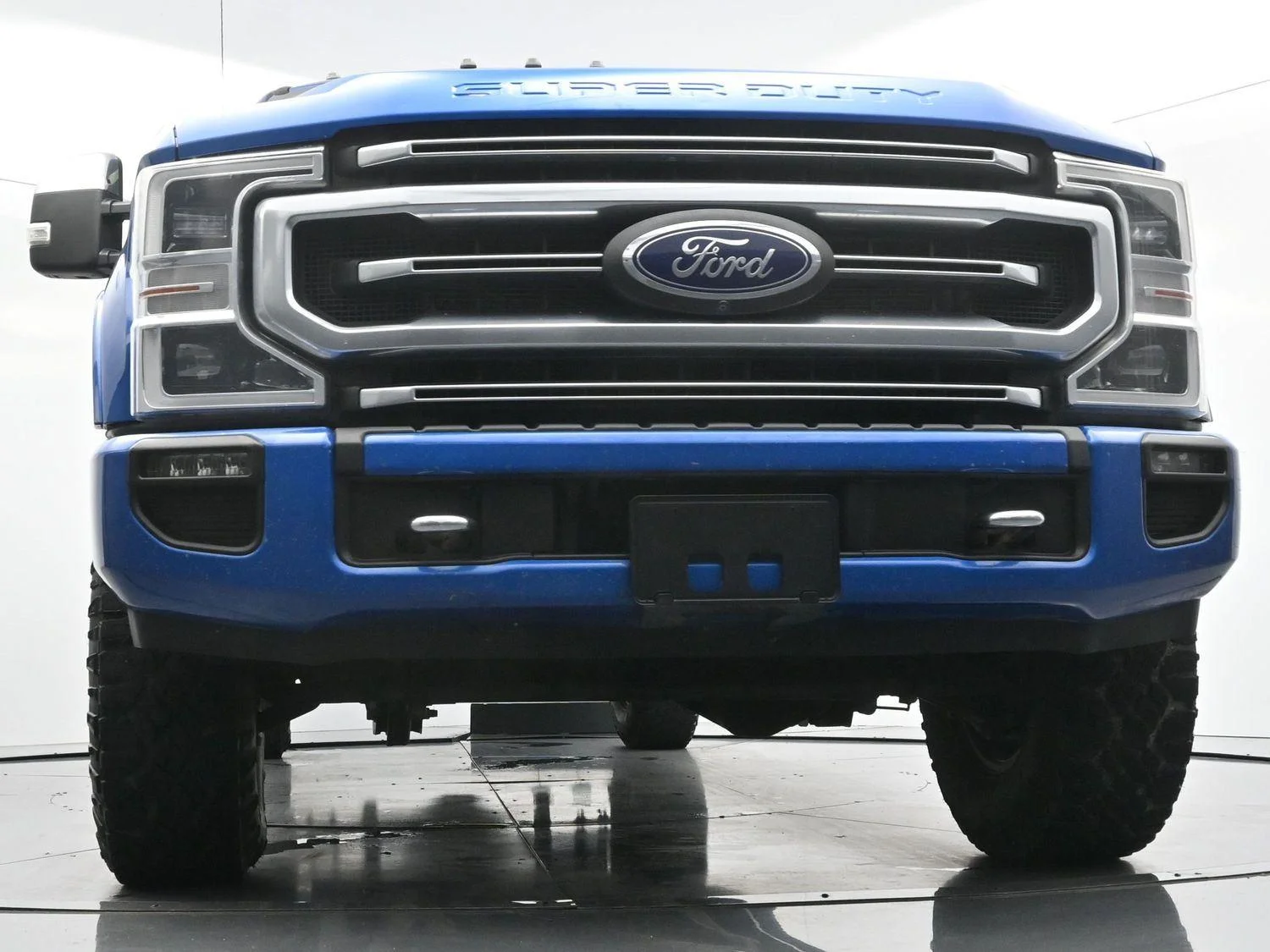 Used 2021 Velocity Blue Ford Platinum image 46