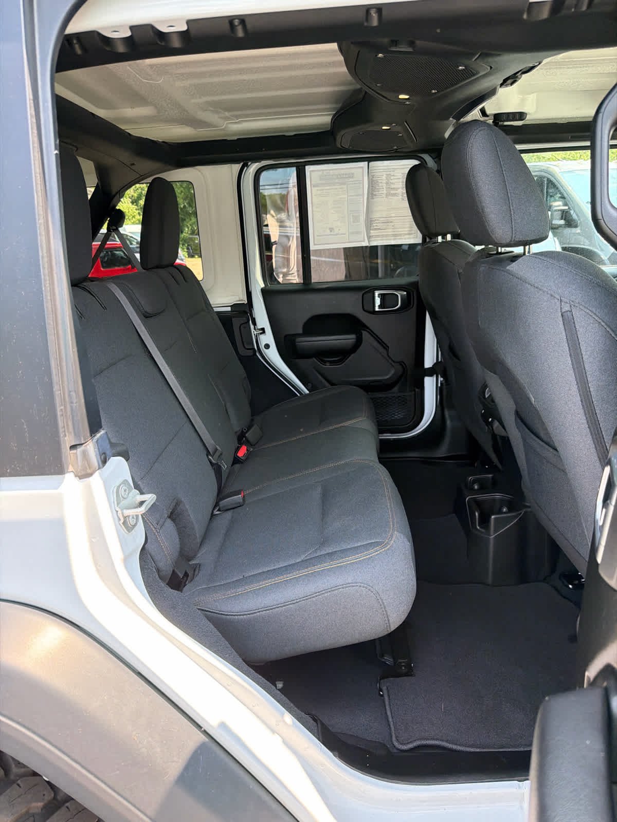 Certified Used 2024 Bright White Clearcoat Jeep Sport S image 21
