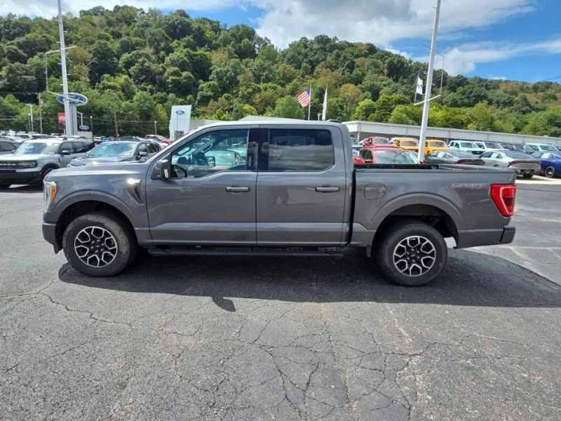 Used 2021 Gray Metallic Ford XLT image 4