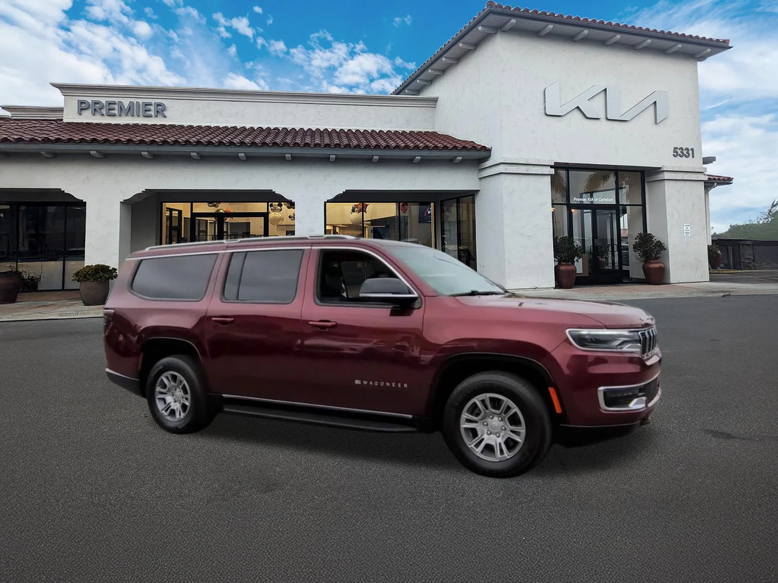 Used 2023 Red Jeep Base image 2