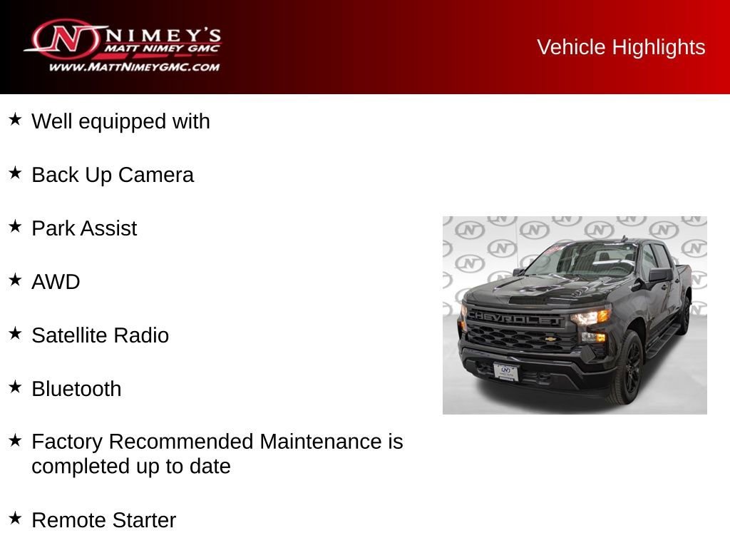 Used 2024 Black Chevrolet Custom image 5