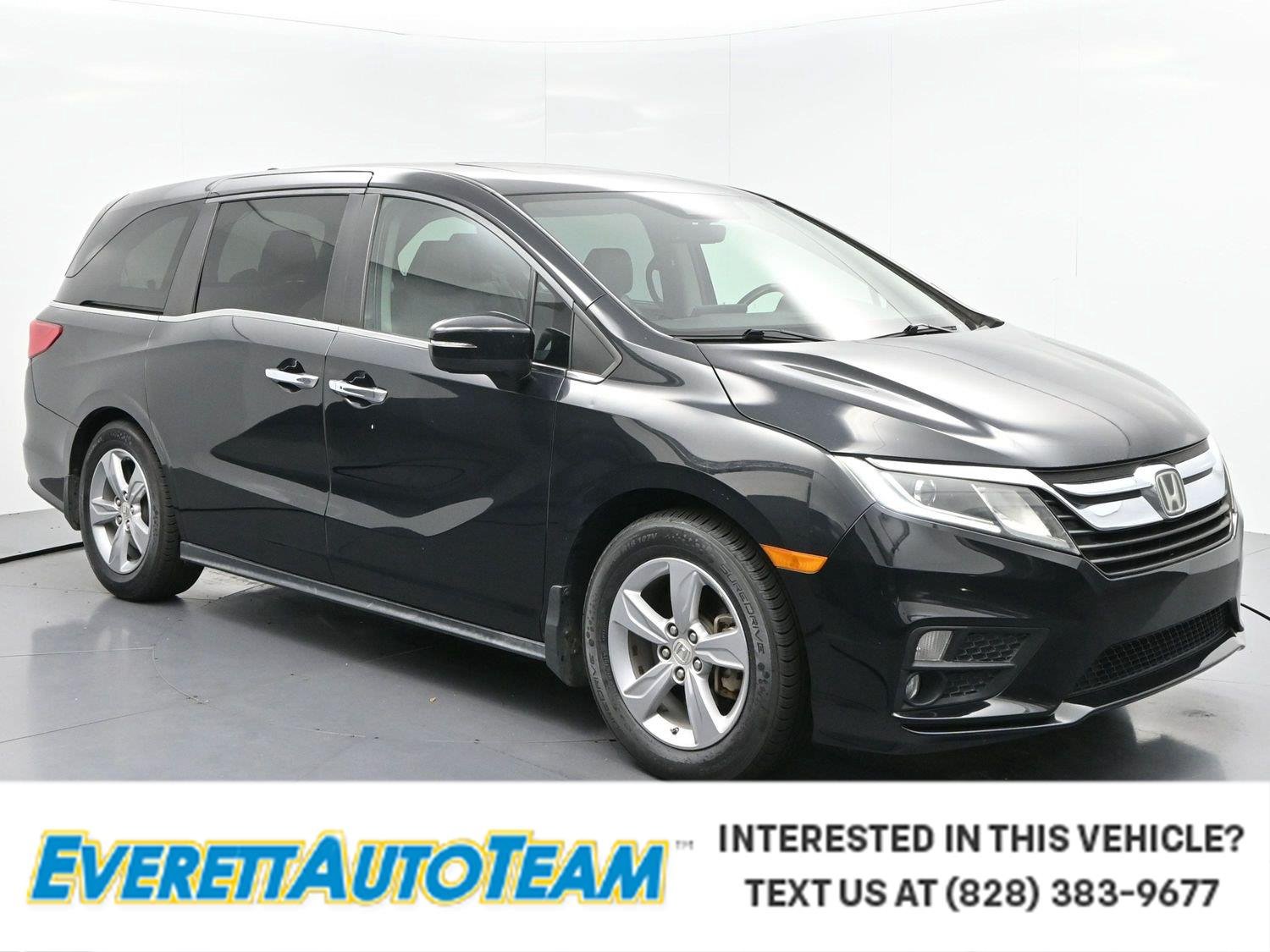 Used 2018 Crystal Black Pearl Honda EX-L image 1