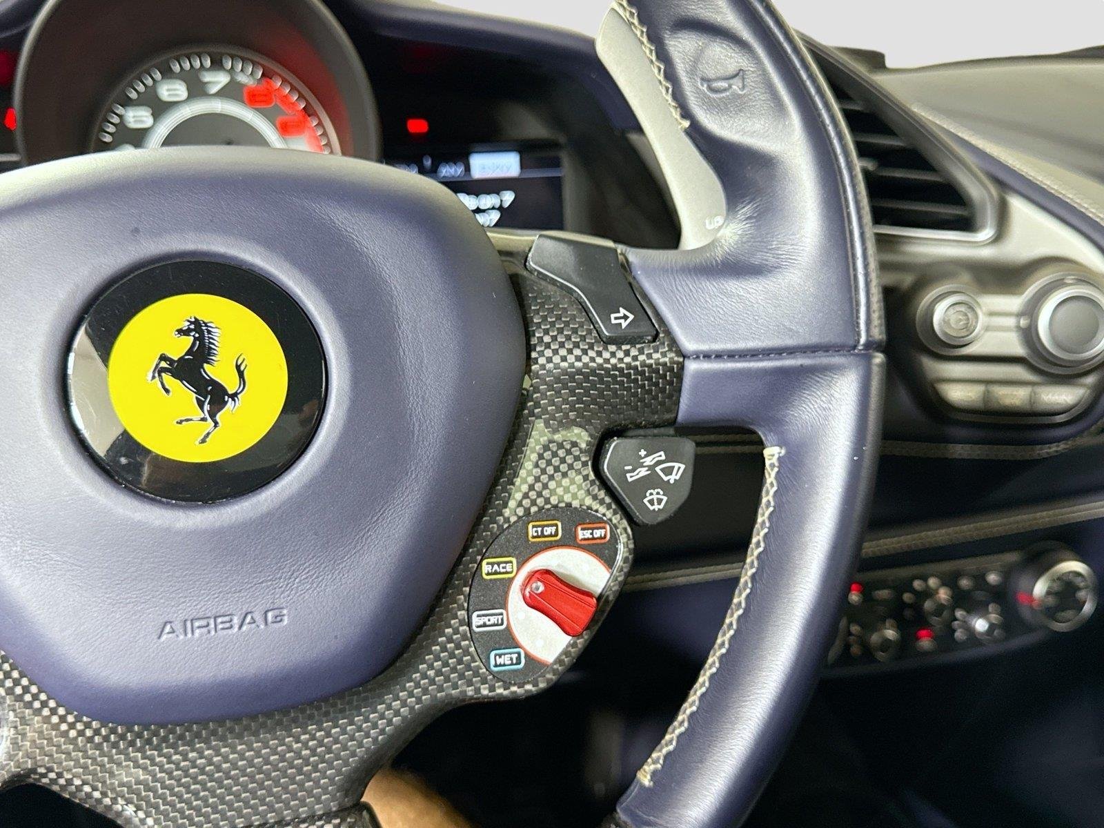 Used 2016 Matte Argento Nurburgring Ferrari Factory Matte Paint | Forgiato Wheels | Full Carbon Interior image 19
