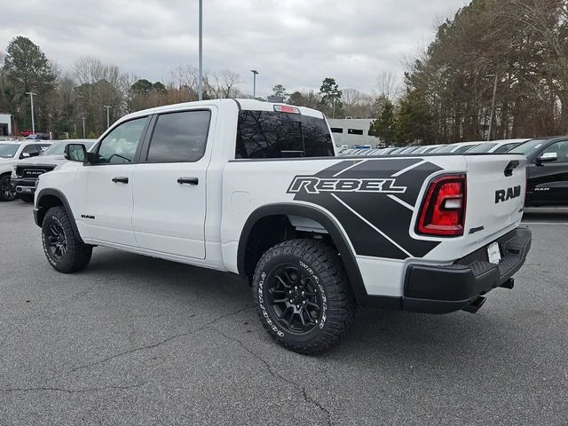 New 2026 Bright White Clear-Coat Exterior Paint RAM Rebel image 6