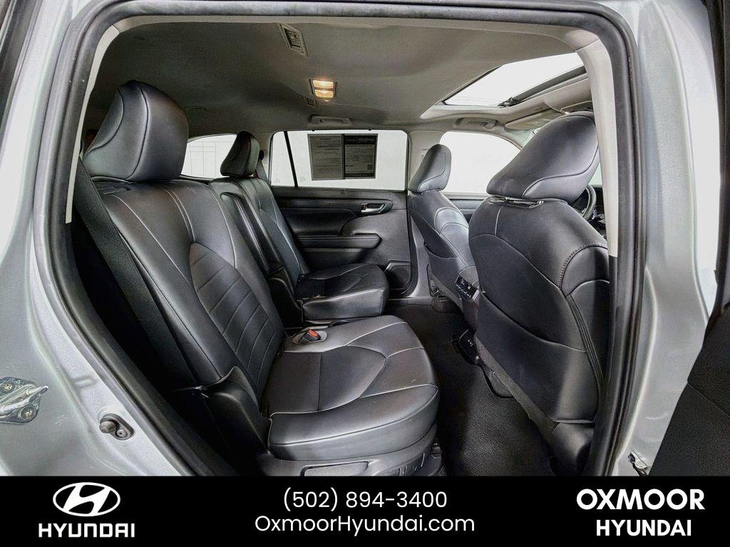 Used 2023 Celestial Silver Metallic Toyota Hybrid XLE image 28