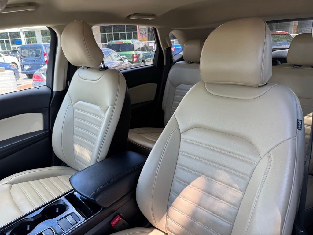 Used 2019 Burgundy Velvet Metallic Tinted Clearcoat Ford SEL image 21
