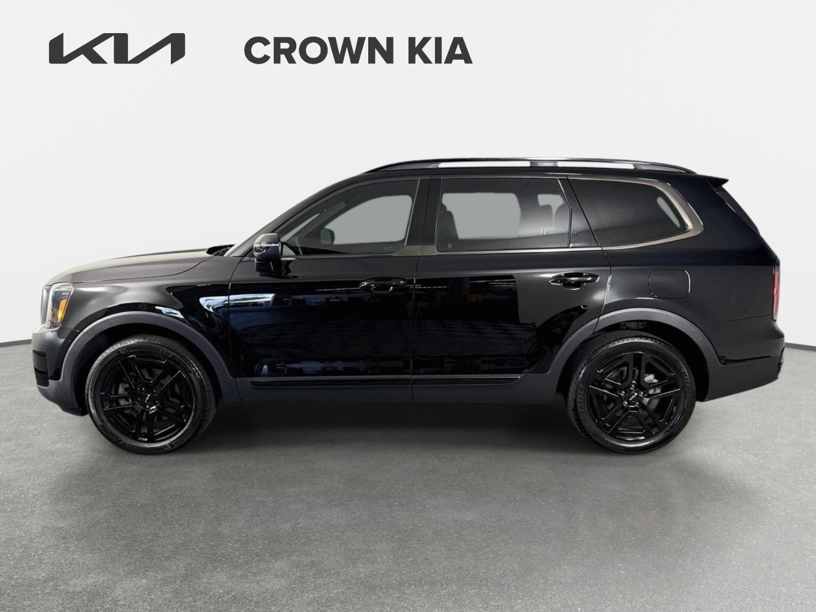 Used 2024 Ebony Black Kia EX X-Line image 8
