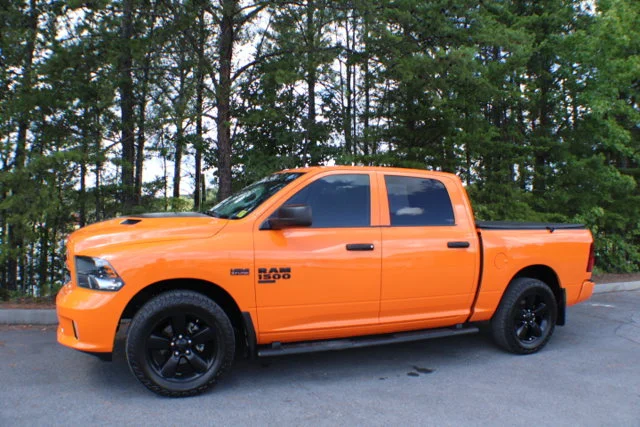 Used 2019 Ignition Orange Clearcoat Ram Express image 4