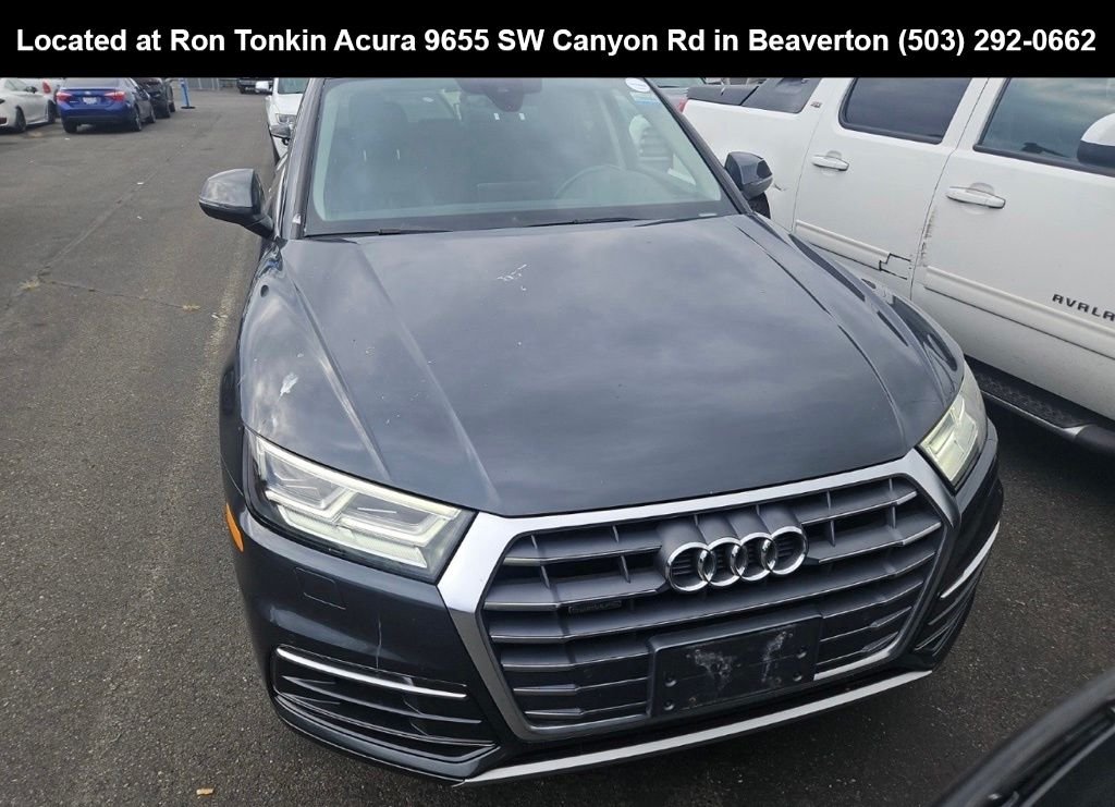 Used 2018 Gray Metallic Audi 2.0T Premium Plus image 6