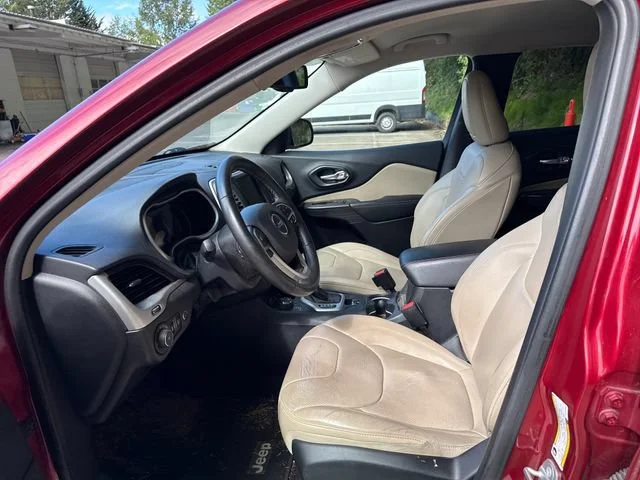 Used 2015 Deep Cherry Red Crystal Pearlcoat Jeep Limited image 14