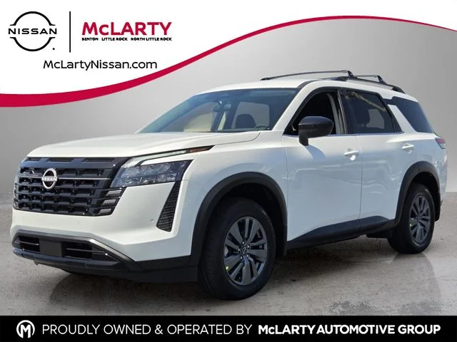 New 2026 Everest White Pearl TriCoat Nissan SV image 1