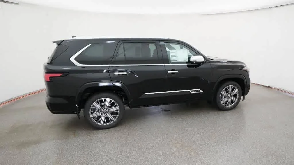 Certified Used 2026 Midnight Black Metallic Toyota Capstone image 9