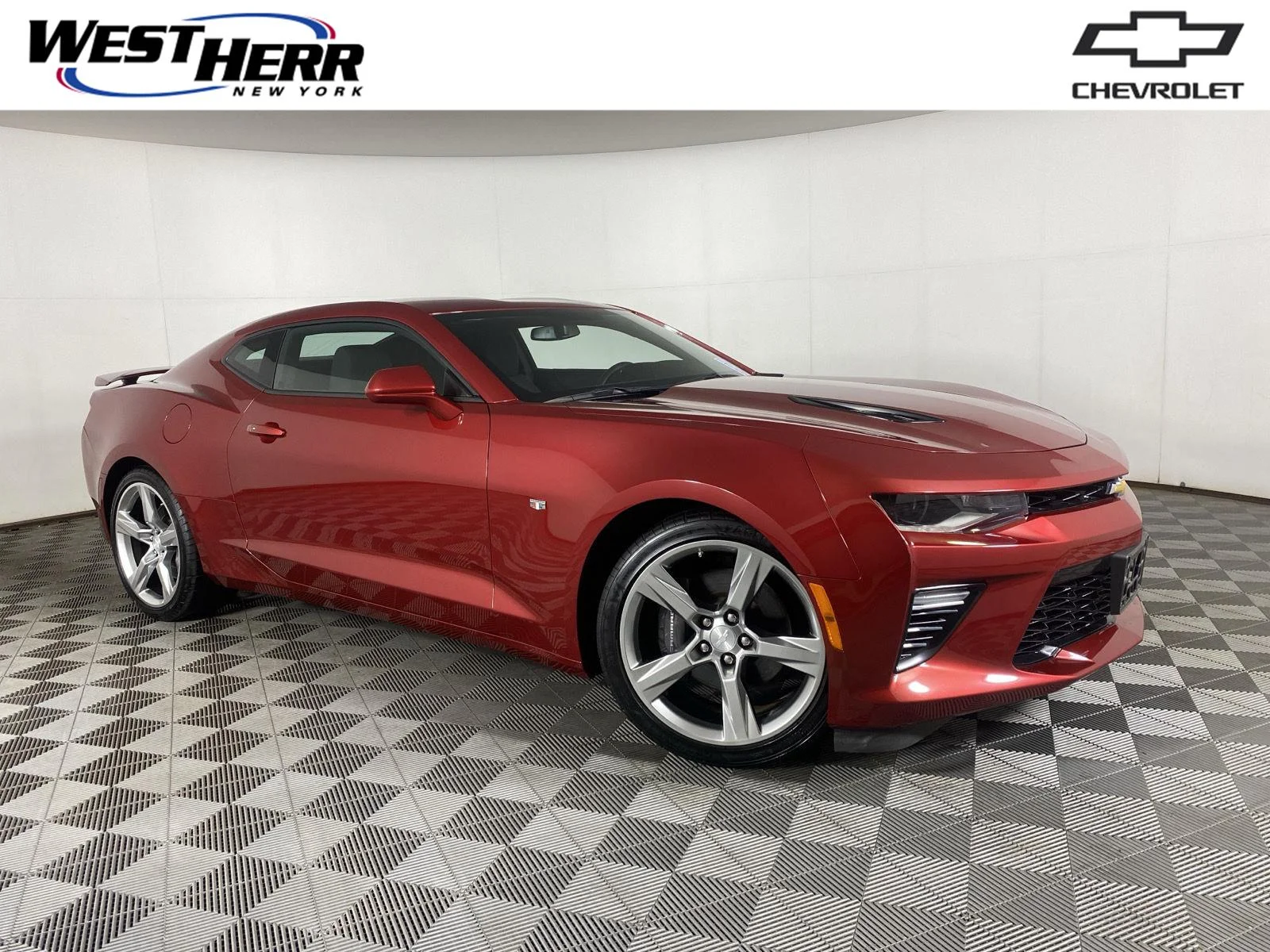 Used 2018 GARNET RED TINTCOAT Chevrolet 1SS image 1