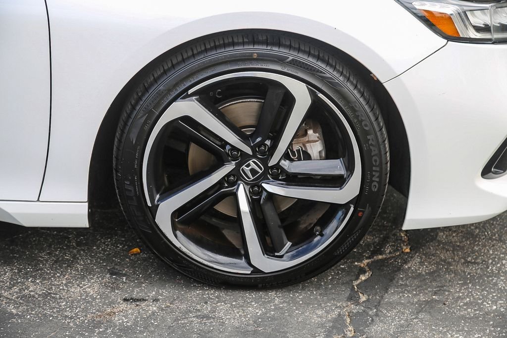 Used 2021 Platinum White Pearl Honda Sport image 9