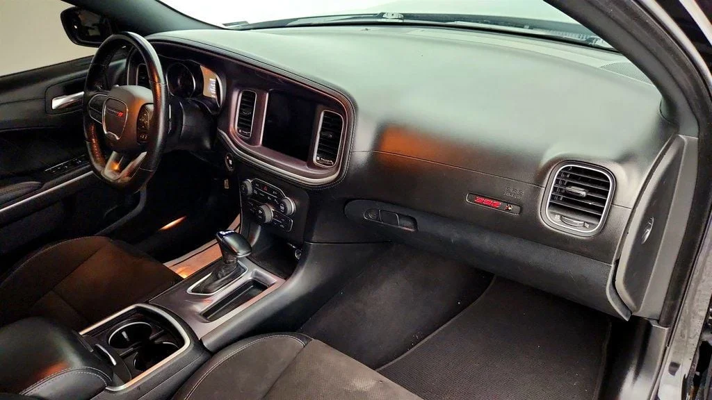 Used 2021 Pitch Black Clearcoat Dodge Scat Pack Widebody RWD w/ Plus Group & Technology Group image 26