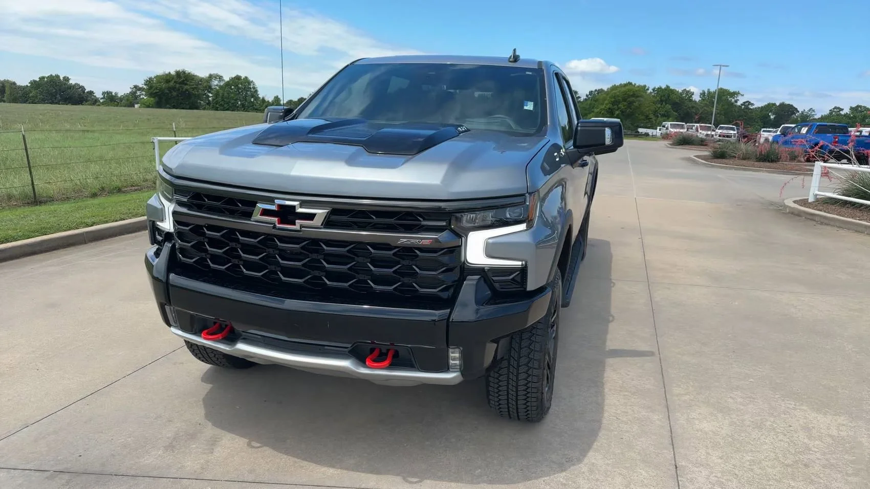 Used 2024 Sterling Gray Metallic Chevrolet ZR2 image 4