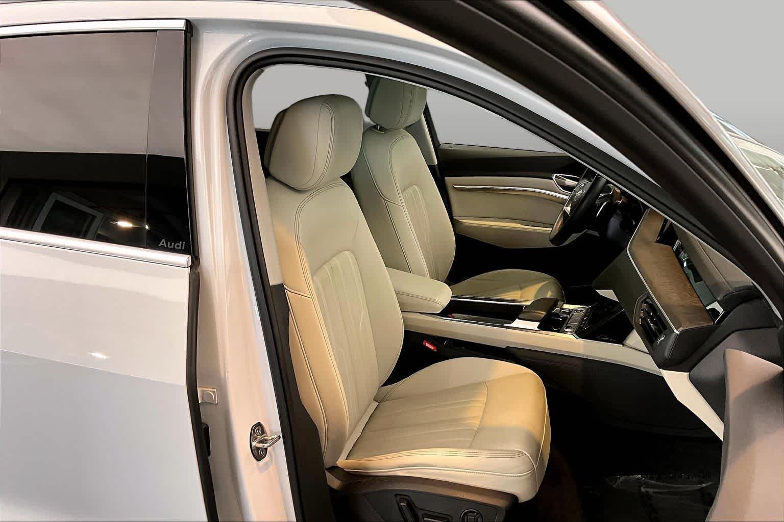 Used 2024 Glacier White Metallic Audi Premium Plus image 8