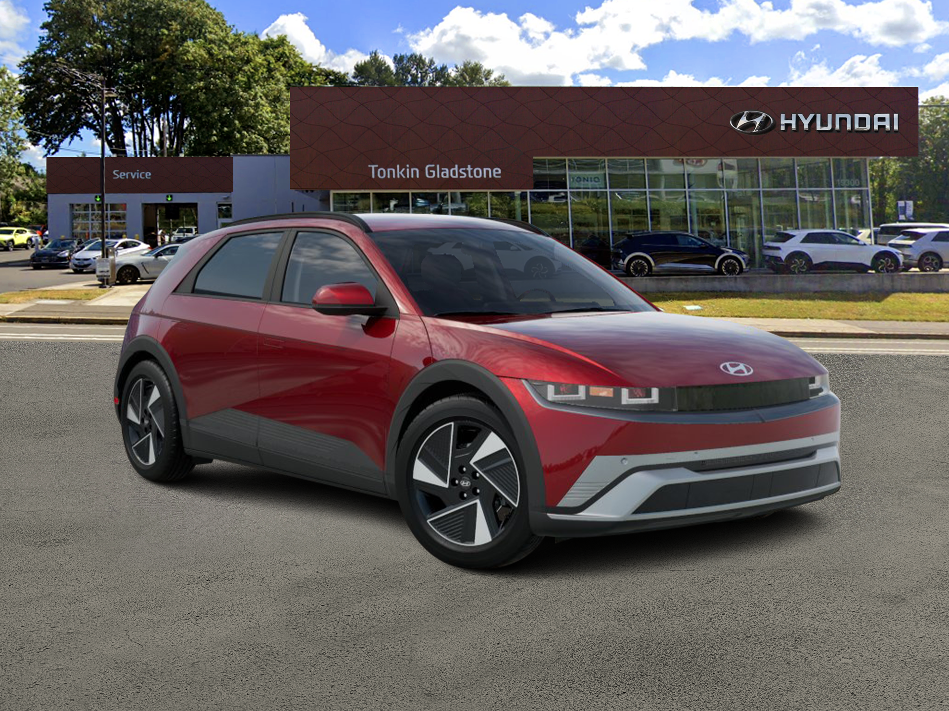 New 2027 Ultimate Red Hyundai SEL image 7