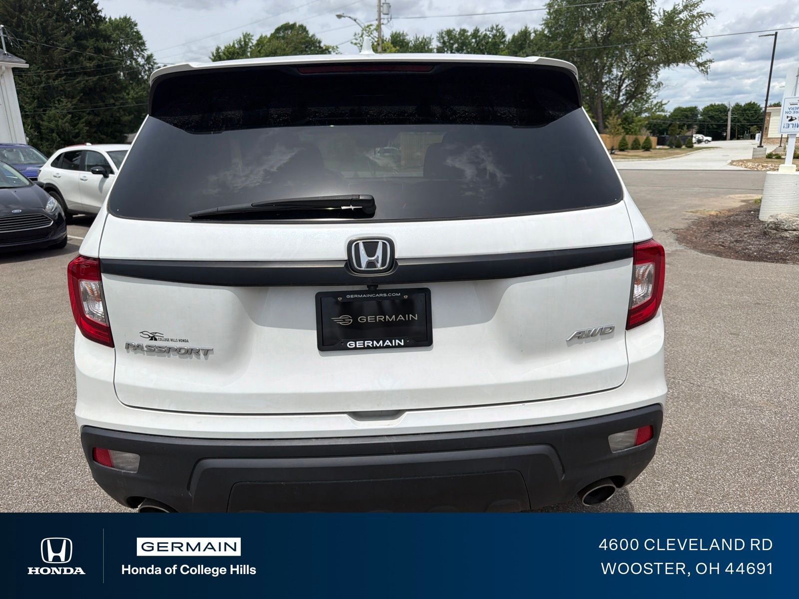 Certified Used 2021 Platinum White Pearl Honda AWD EX-L image 7
