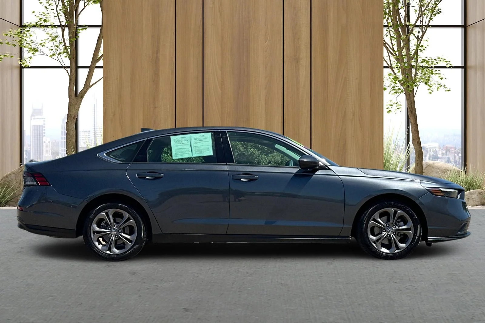 Used 2024 Gray Honda EX image 3