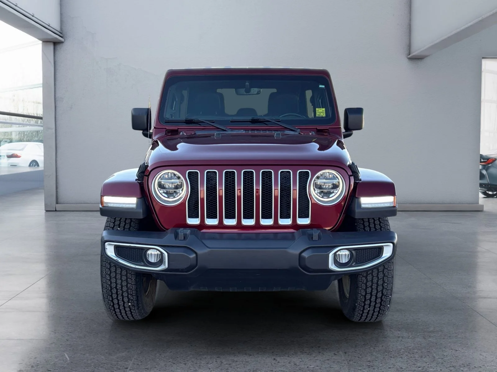 Certified Used 2021 Snazzberry Pearl Jeep Unlimited Sahara image 8