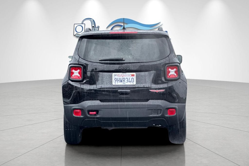 Used 2023 Black Clearcoat Jeep Trailhawk image 5