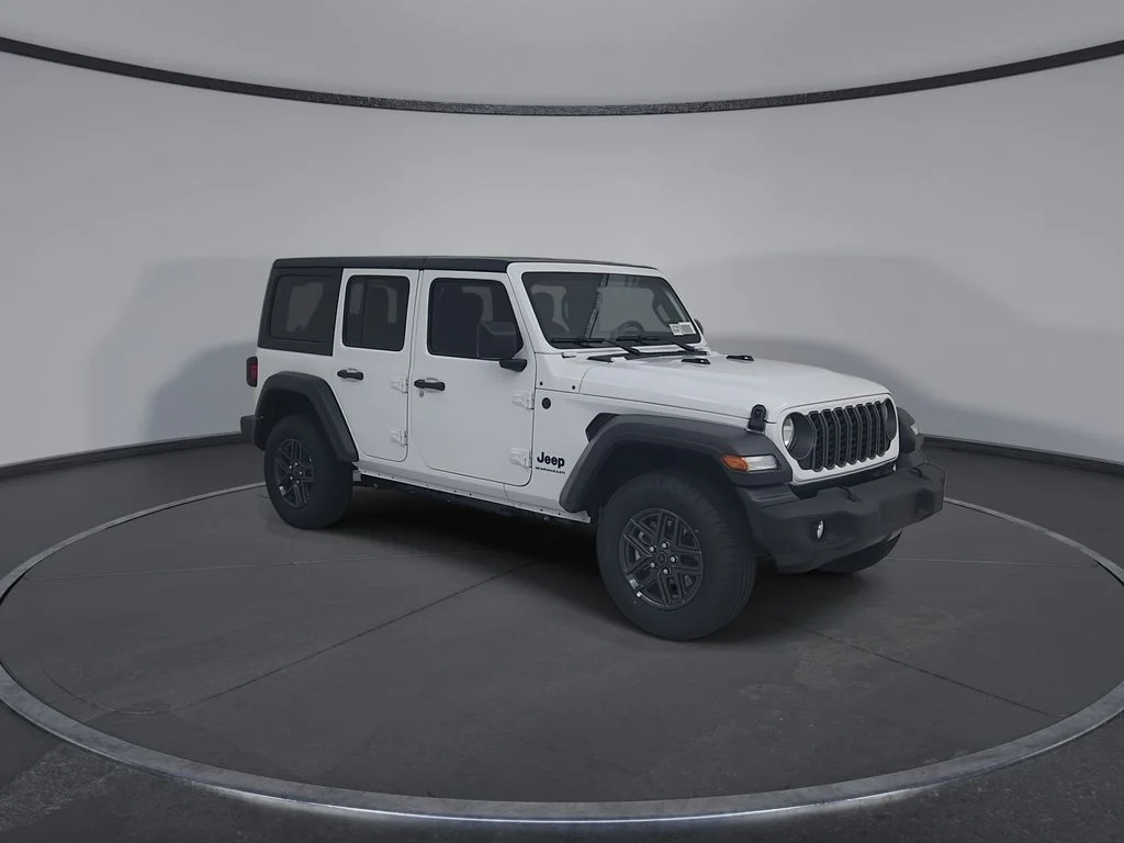 New 2026 Bright White Clear-Coat Exterior Paint Jeep Sport image 4