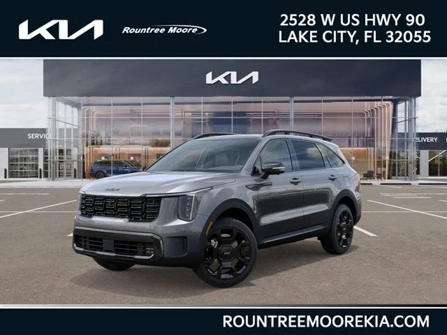 New 2026 Steel Gray Kia X-Line SX Prestige AWD image 1