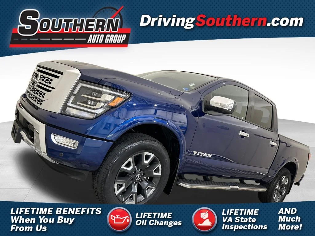 Used 2024 Blue Nissan Platinum Reserve image 1