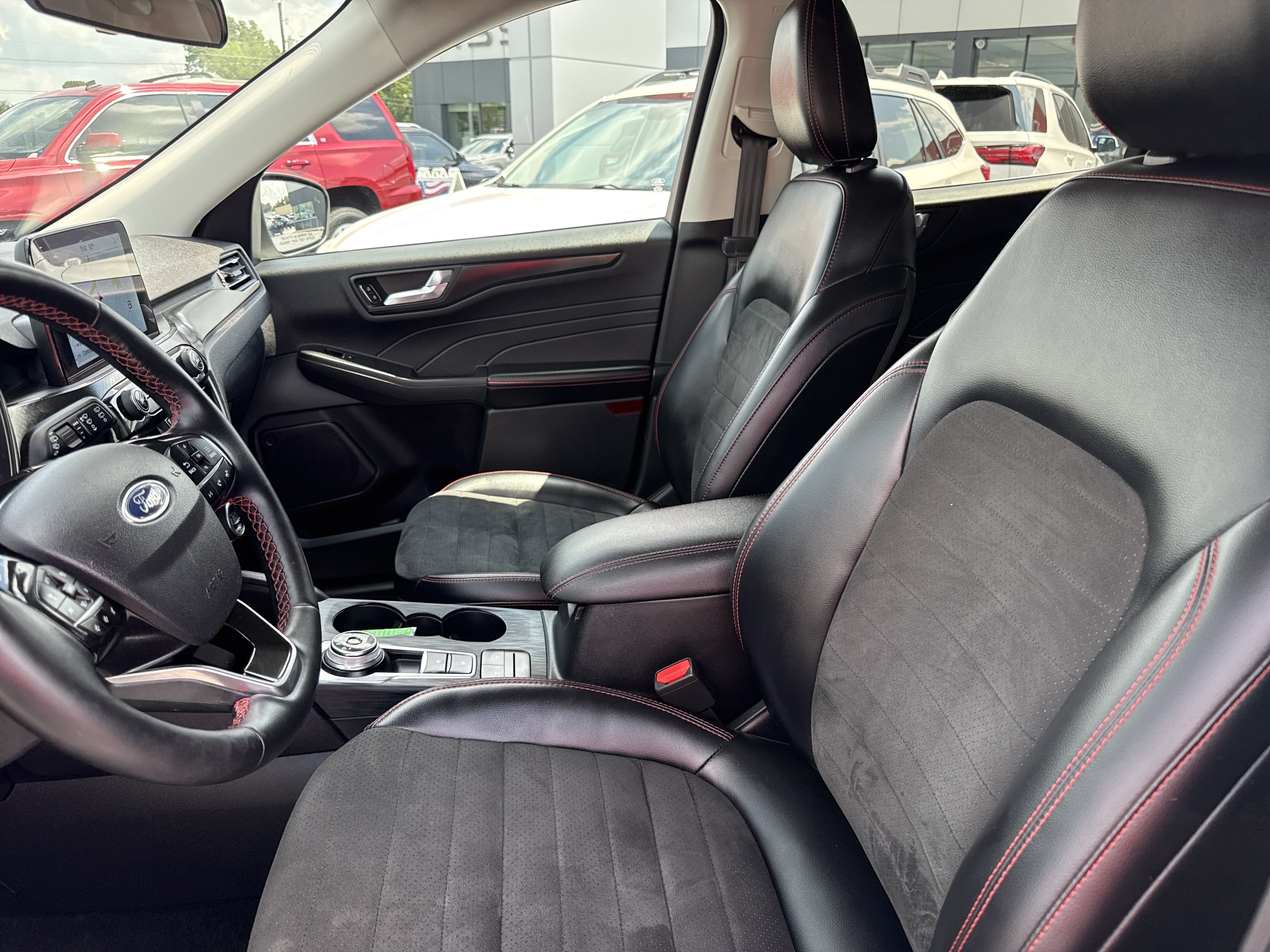 Used 2021 Iconic Silver Metallic Ford SEL AWD image 5