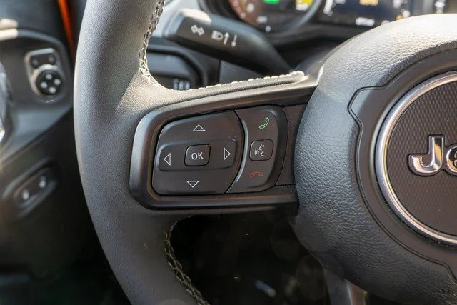 Used 2025 Orange Jeep Sport S 4xe image 21