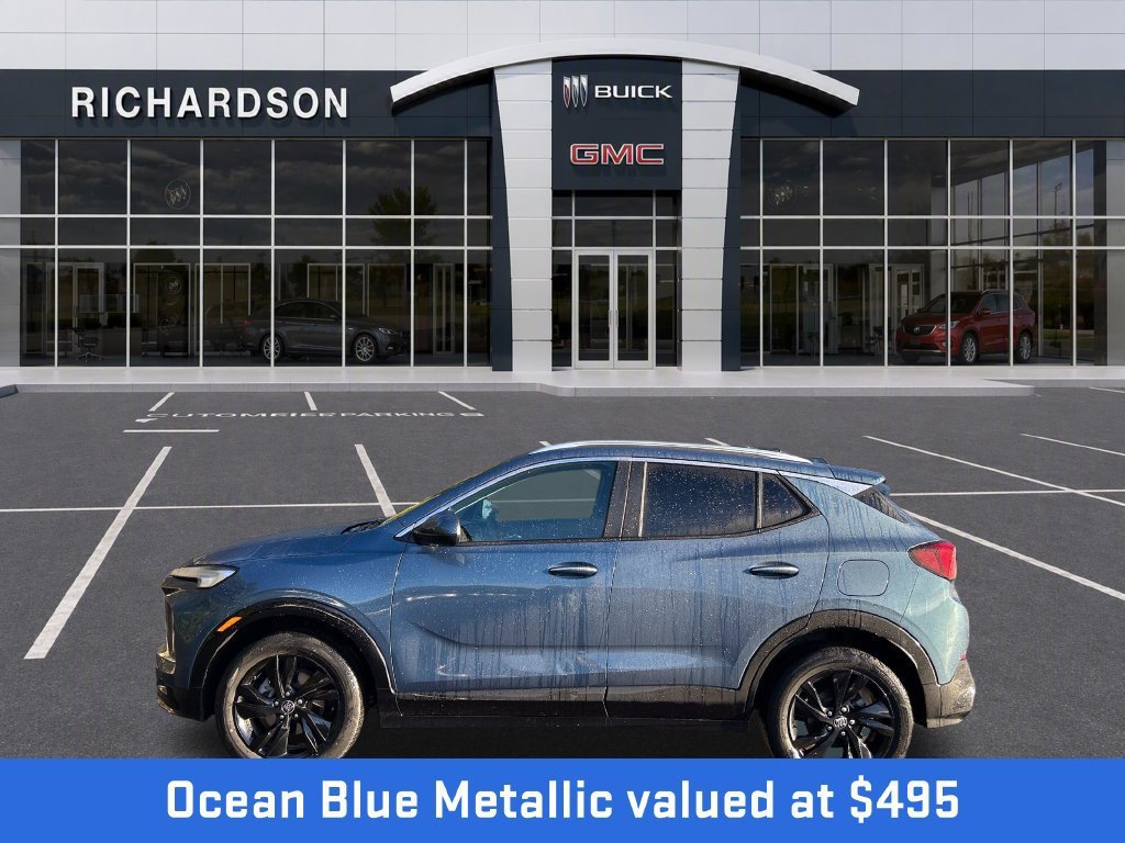 Used 2024 Ocean Blue Metallic Buick Sport Touring image 2