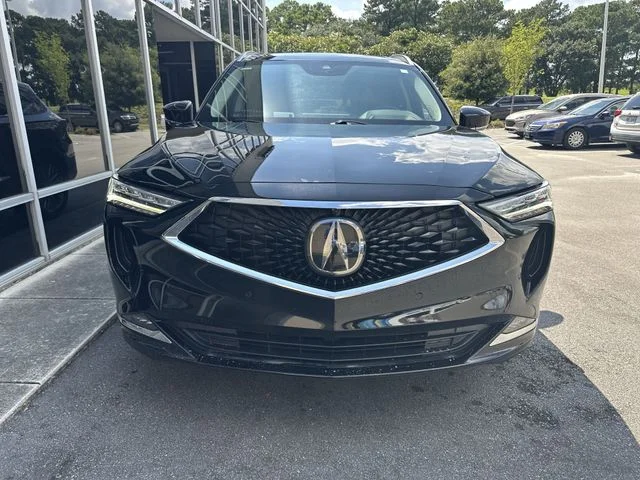 Used 2022 Black Acura Advance image 9