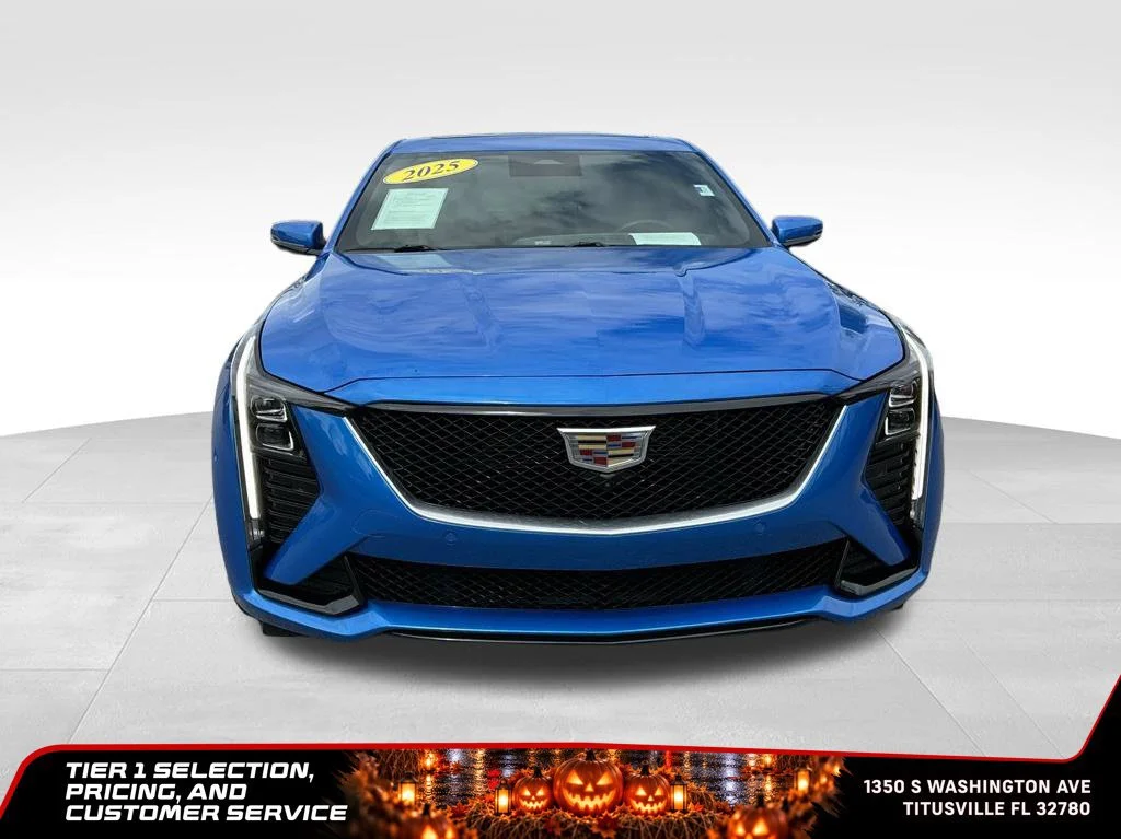 Used 2025 Coastal Blue Metallic Cadillac V-Series image 15