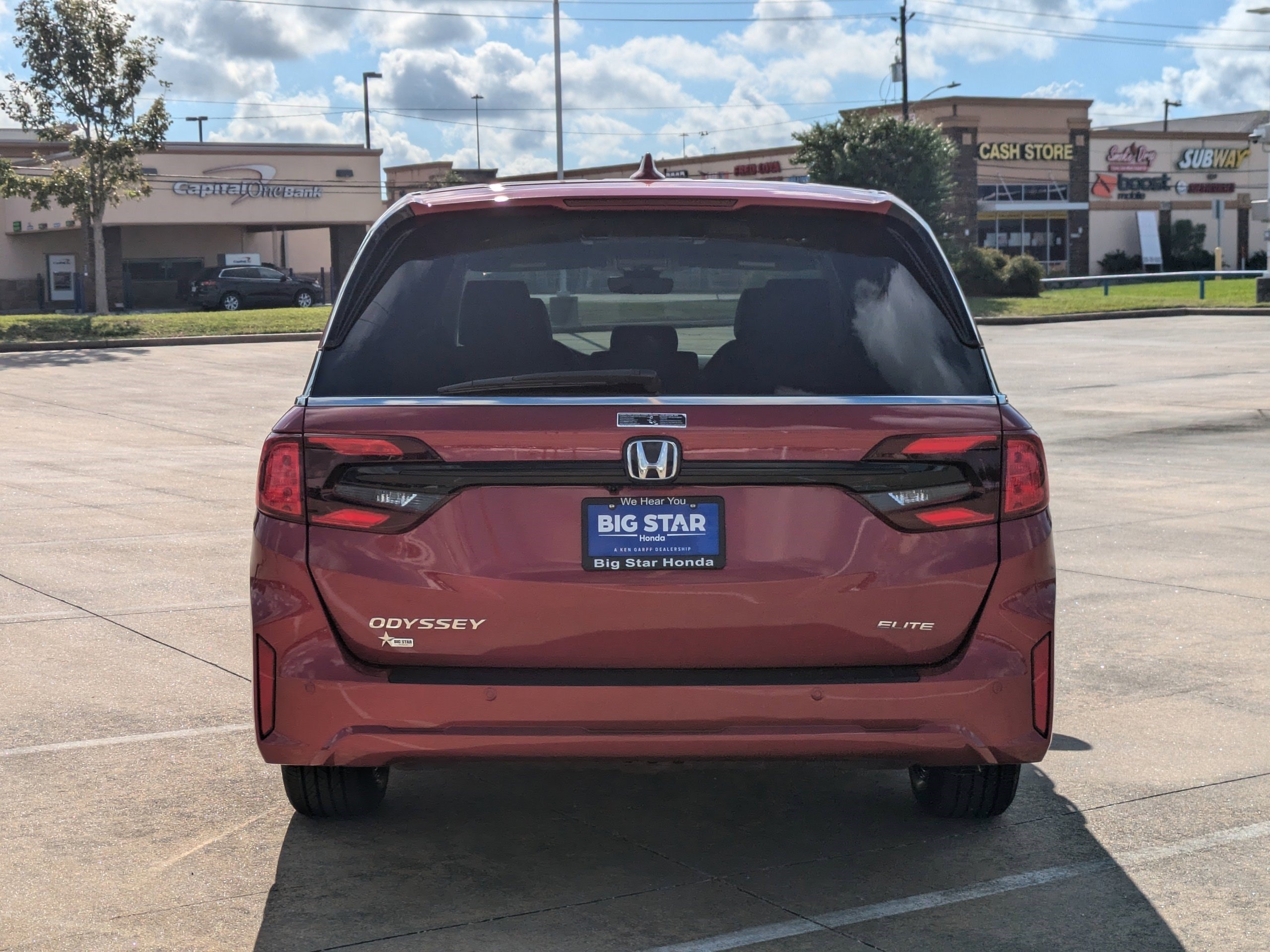 New 2026 Radiant Red Metallic II Honda Elite image 5