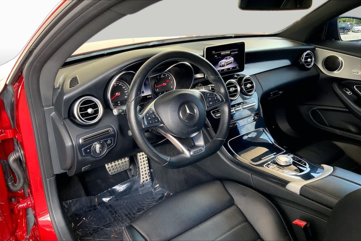 Used 2018 designo Cardinal Red Metallic Mercedes-Benz C 300 image 18