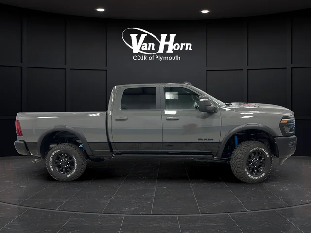 New 2026 Ceramic Gray Clear-Coat Exterior Paint RAM Power Wagon image 8