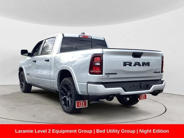 New 2026 Silver Ram LARAMIE CREW CAB 4X4 5