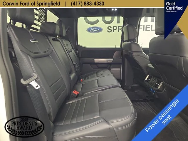 Certified Used 2025 Star White Ford Platinum image 13