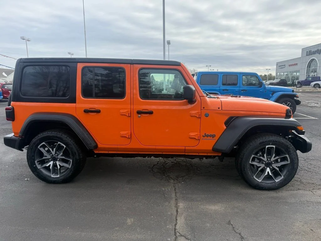New 2025 Orange Jeep Sport S 4xe image 2
